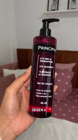 Gel de limpeza principia. #principia #pelesensível #autocuidadofeminino 