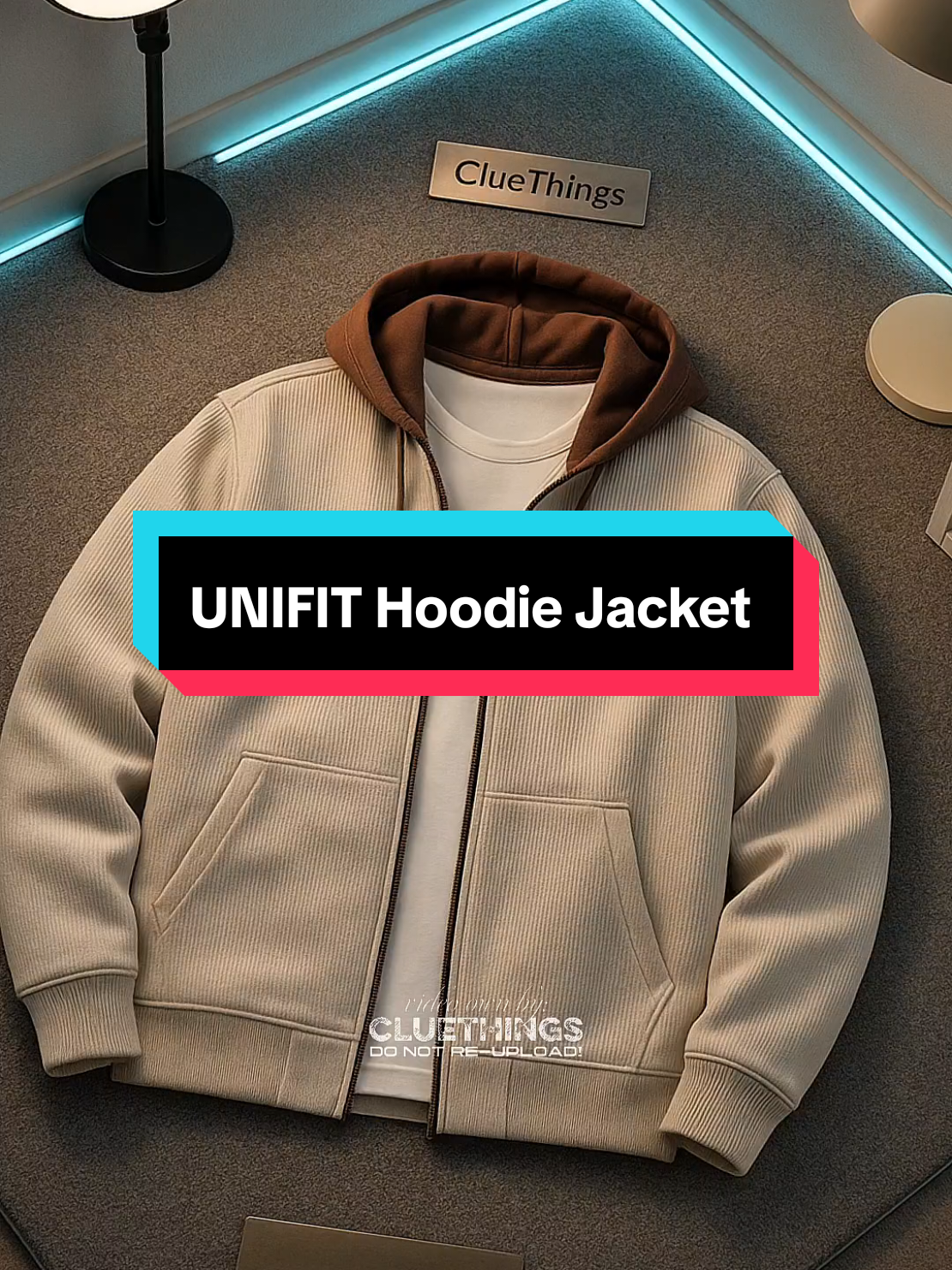 UNIFIT Hoodie Jacket  #ClueThings #hoodiejacket #OOTD #angashoodie #unifit 