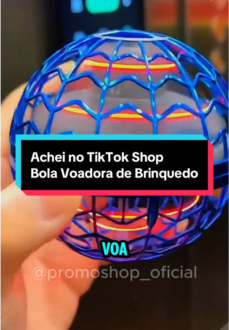 Bola Voadora de Brinquedo com Luzes em PROMOÇÃO exclusiva só aqui no Tiktok Shop #bola #bolavoadora #brinquedos #achadinhos #tiktokshop 