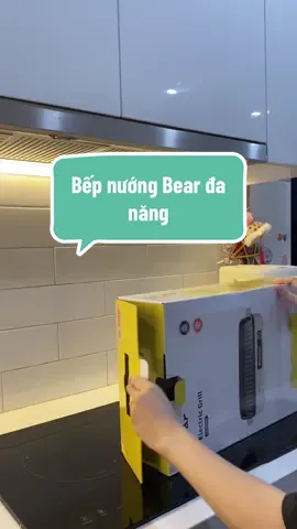 Muốn ăn nướng nhưng ngại ra ngoài thì sắm ngay em bếp nướng đa năng Bear này nha 🥰 #bear#bepnuong#bepdanang#bepnuongdanangbear 