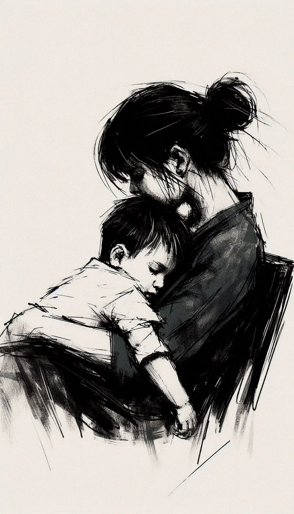Sedih karena tak banyak waktu untuk bersama anak, tapi ibu mana yang rela meninggalkan anaknya untuk bekerja kalau bukan karena keadaan dan demi masa depan nya #foryoupage  #mentahan  #story 