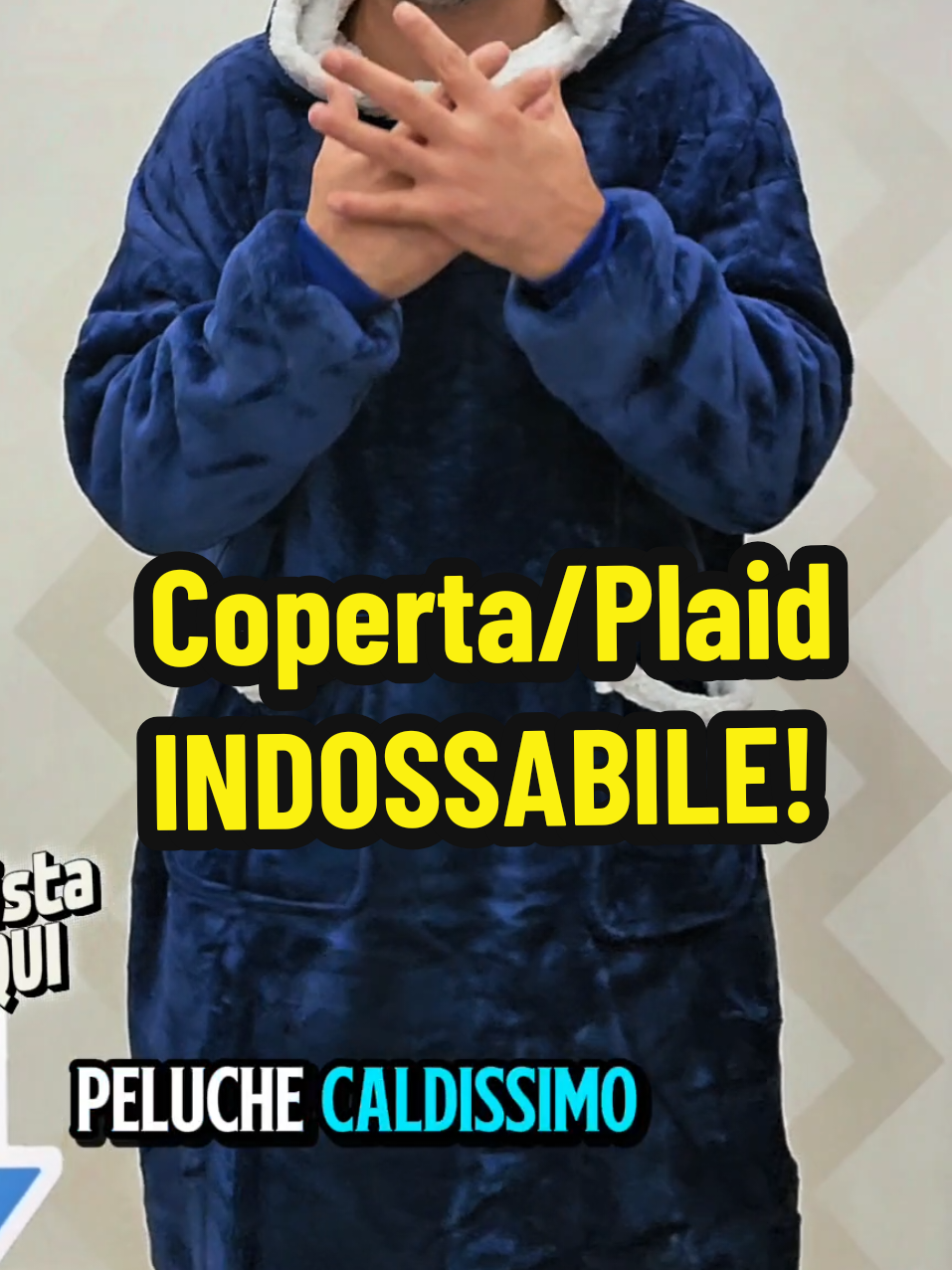 Coperta indossabile OVERSIZE  per rendere il tuo inverno caldo, avvolgente e morbido! Penso non ci sia nulla dimeglio per coperti un bel film in una fredda serata invernale! #outfit #oversize #plaid #hot #winter 