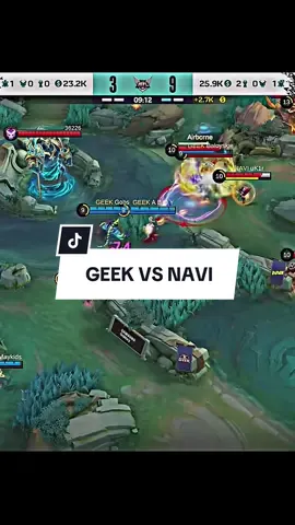 GEEK VS NAVI☠️ • GAME 2 mpl id s16 #mlbb #MLBB9TH #mlbb #fyp 