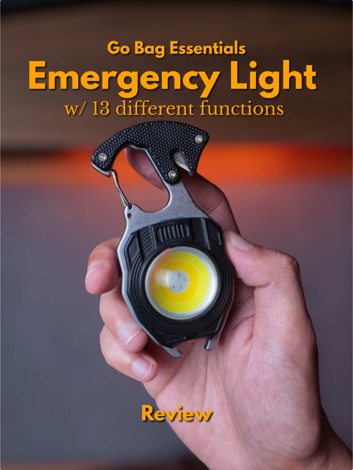 Handa naba yung Go Bag mo? This one item is a must have for emergency situations because of its 13 different functions and small size | 13in1 Emergency Light #gobag #emergencylight #earthquakepreparedness #campinglight #flashlight