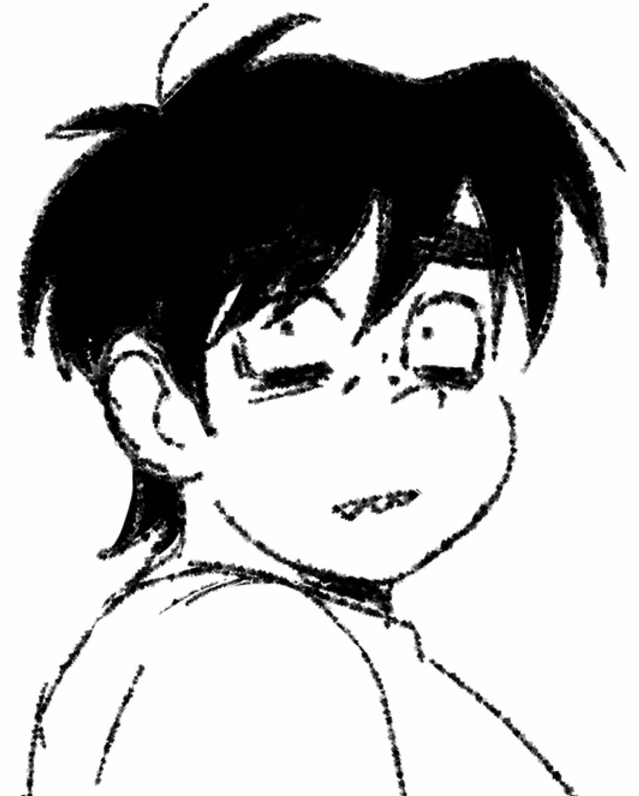 somebody has unresolved daddy issues  #oc #originalcharacter #digitalart #fyp #oclore #trauma 