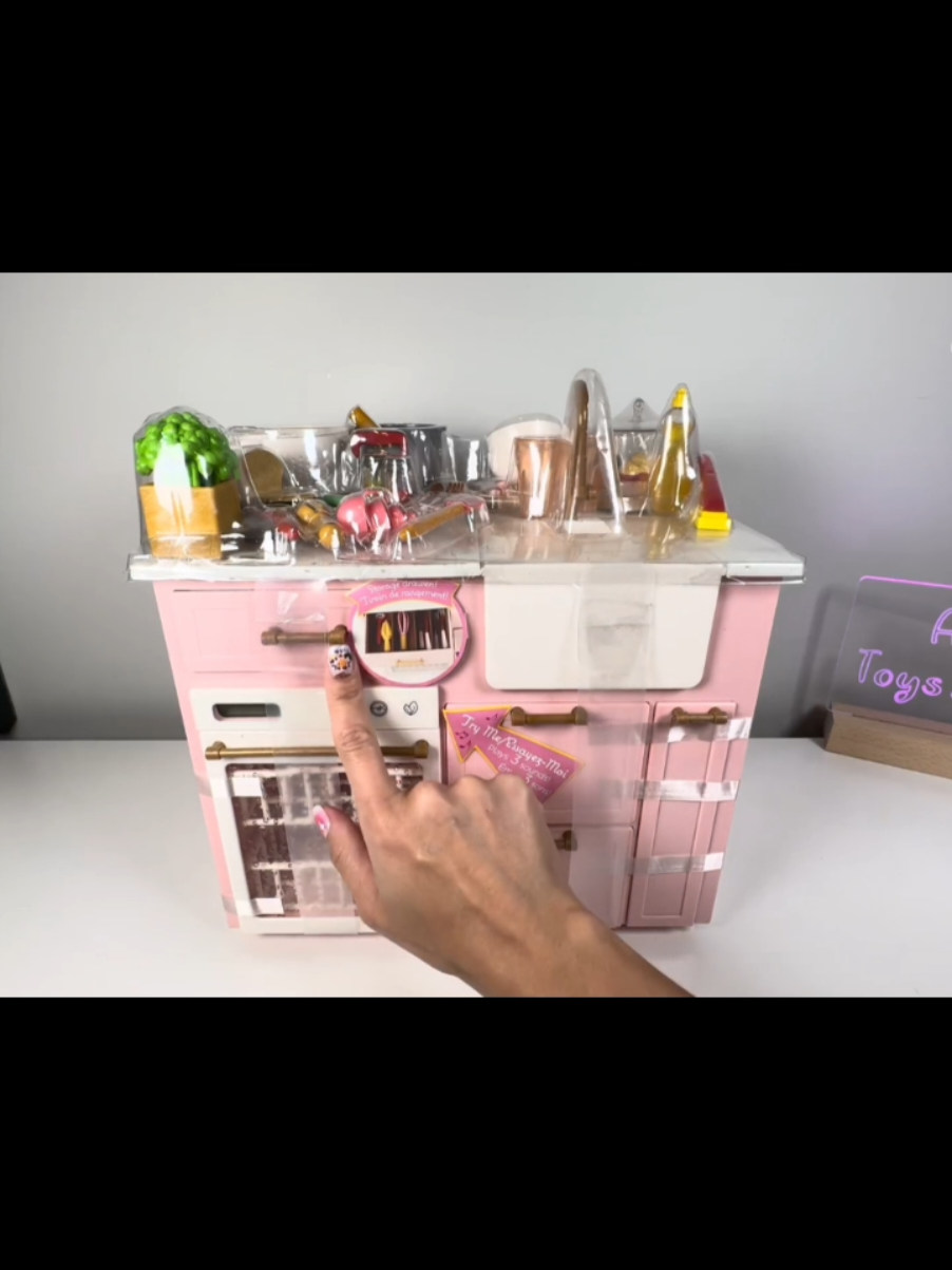 part 1 | cooking island unboxing!  did you like it? 😊 • #fyp #toys #unboxingvideo #creatorsearchinsights 