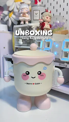 Thùng gì mà cute zợ😍😍💖 #thungracdebanmini #thungdungdodanang #unboxwithTep #foryou 
