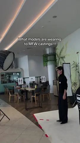What models are wearing to MFW castings!!!#fyp #foryou #casting #fashion #chipmong271megamall 