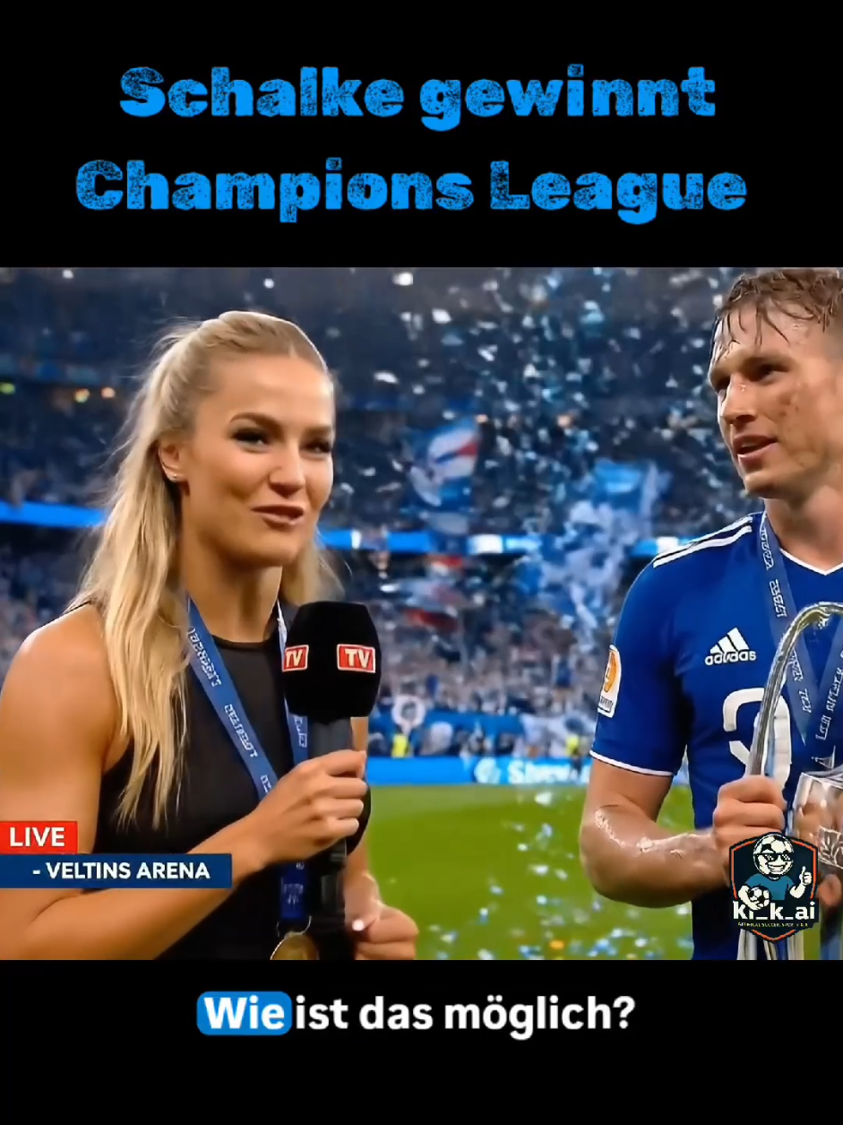 Schalke gewinnt Champions League #championsleague #schalke #fussball #funny #ki 
