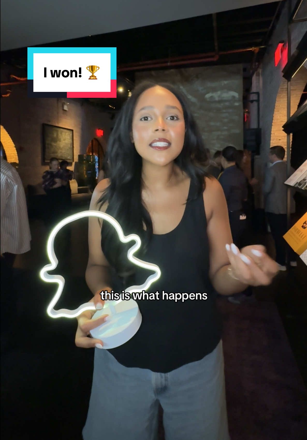 Someone please get my humor 🙏 #snapchatawards #creatoraward #winner #nycgirl 