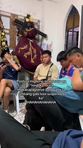 Aray ko @JUSWA HAHAHAHA huling huli #altarserver #sakristan #suspended #catholictiktok #makeitvirаl 