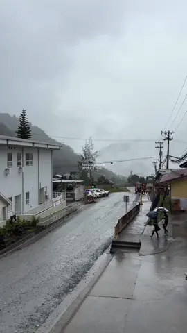 tembagapura’s rain, fog and cold. the perfect combination of serenity and beauty. #fyp #timika #tembagapura #freeport 