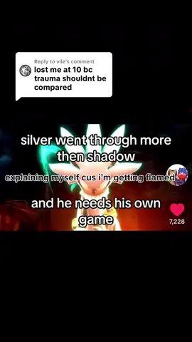 Replying to @vile oops sorry guys #fypシ #xyzbca #relatable #silverthehedgehog #sonicthehedgehog 