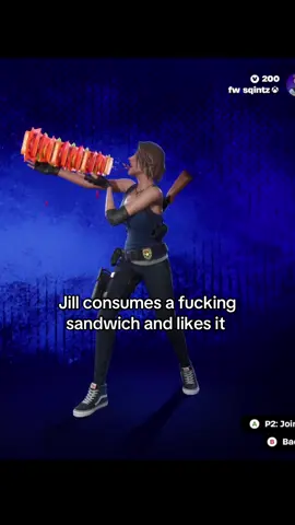 Jill sandwich…  #jillvalentine #residentevil #residenteviltiktok #sqintz #fypシ゚viral 