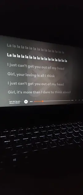 can't get you out of my head #lyrics #songs #lyrics_songs #fyp #viral 