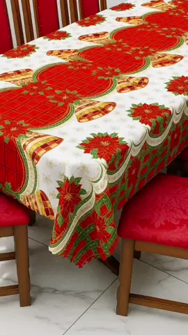 Belissímas Toalhas de Mesa Natalina #toalha #mesa #natal #decoracao 