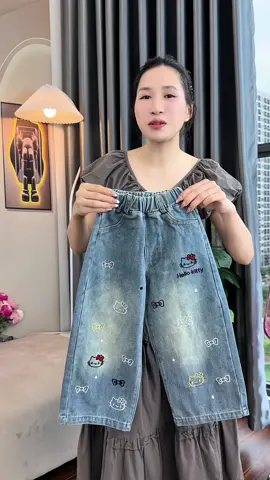 Quần jean đẹp cho bé gái #thoitrangtreem #memykytinh #quanaotreem #quanjean 