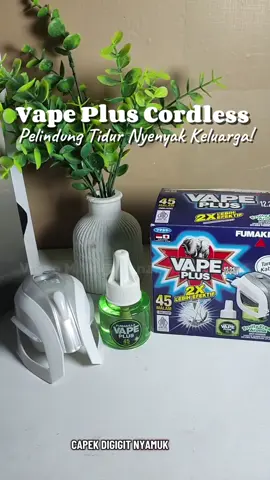 Nyamuk minggat Tampa Derama 🤩✨ @Fumakilla Indonesia  #vapeelektrikcordless  #vapecuanantinyamuk  #vape #vapeelektrik #promomakan1010 