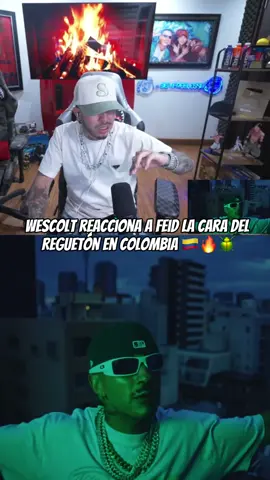 Wescolt reacciona a Feid 🔥🇨🇴 #regueton #feid #wescol #reaccion #ferxxo 