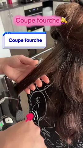 #beauty #cheveux #coiffeur Les fourches ? Coupées net ✂️ Clique sur le petit caddie pour le prix… c’est cadeau presque ! 😏 