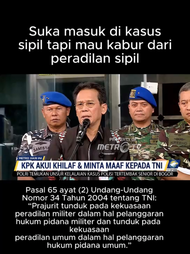 #kpk #tni #reformasi #korupsi #fyp 