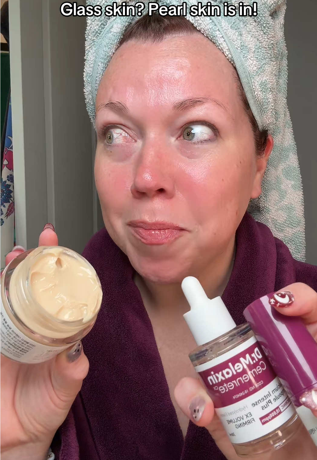Pearl skin is innnnn #pearlskin #drmelaxin @Dr Melaxin Official #tiktokshopcreatorpicks #tiktokshopblackfriday #botoxinabottle 