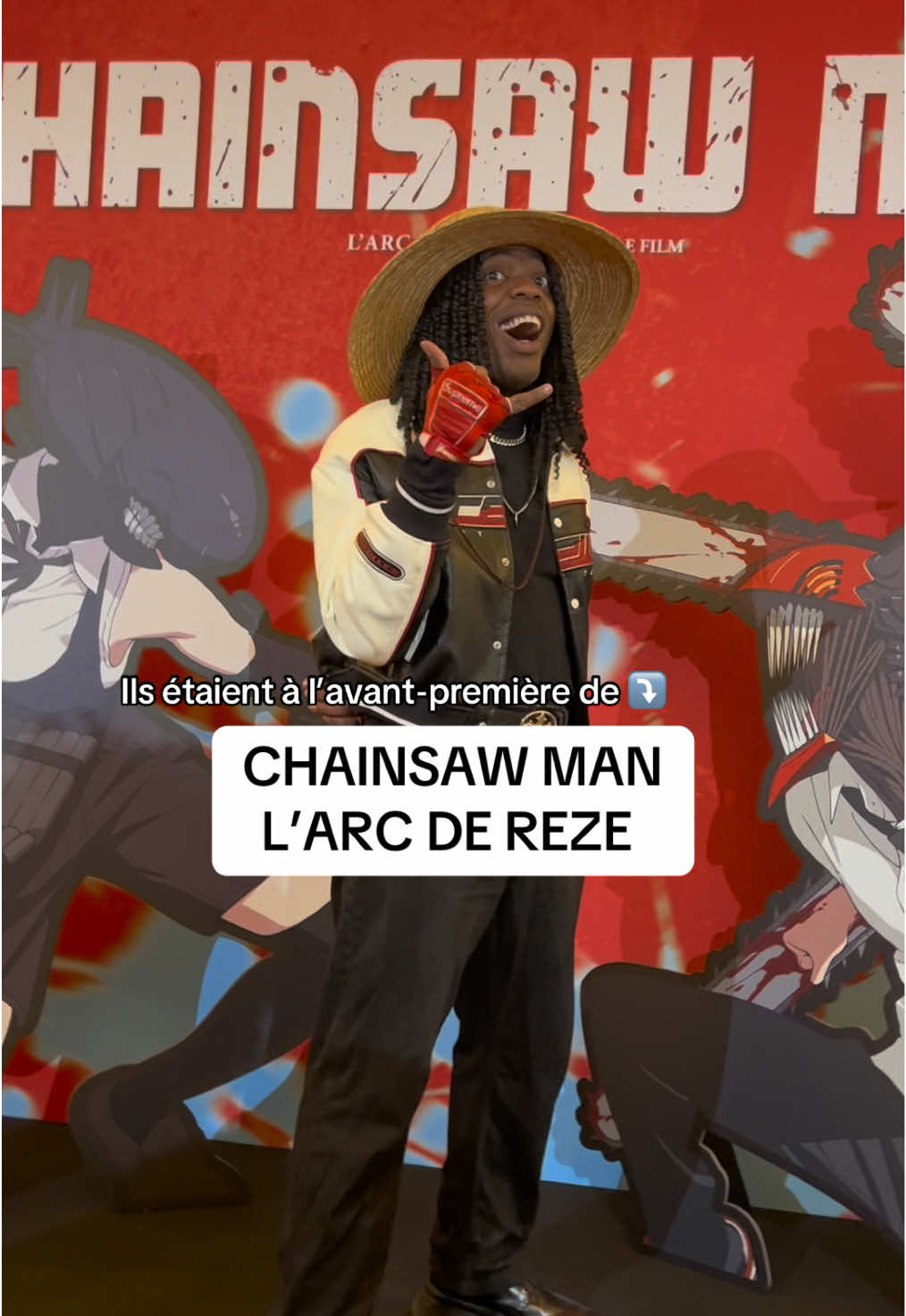 C’était l’avant-première de #Chainsawman ! 📸 #chainsawmanlefilm #anime #manga #onregardequoi @Sony Pictures France @Crunchyroll FR 