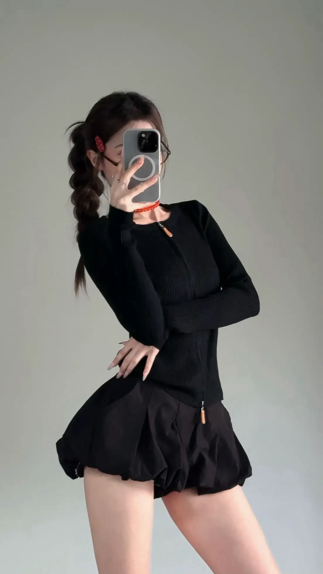 #outfitideas #cardigan #แมทช์เสื้อผ้า #ไอเดียแต่งตัว #คาร์ดิแกนไหมพรม 