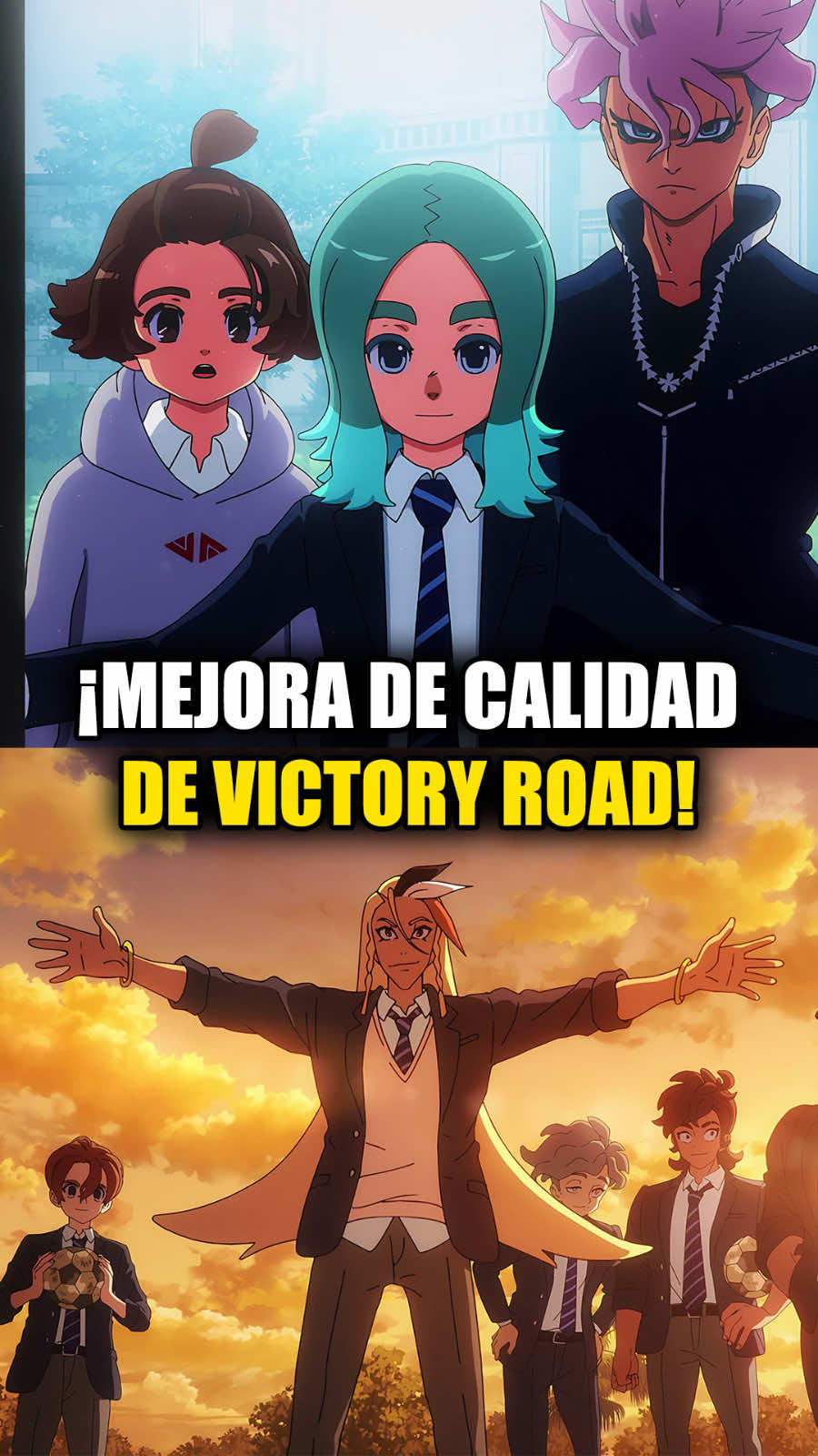 Comentando la mejora de calidad de Inazuma Eleven Victory Road en todas las plataformas!!! #inazumaelevenvictoryroad #tiktoklive #livehighlights #modohistoria 