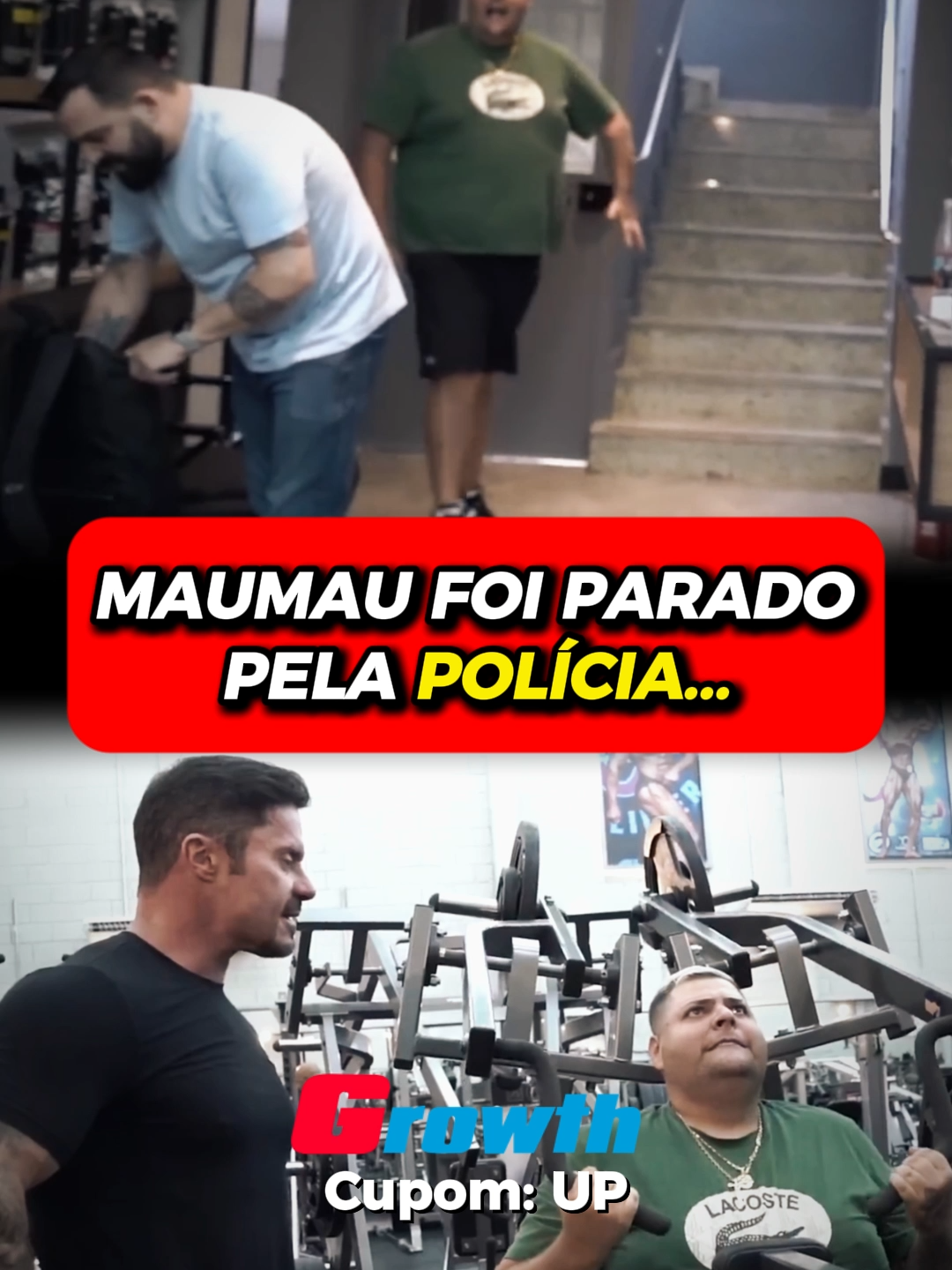 🏷️ Cupom “UP” na @growth.supplements  . . . #renatocariani #maumauzk