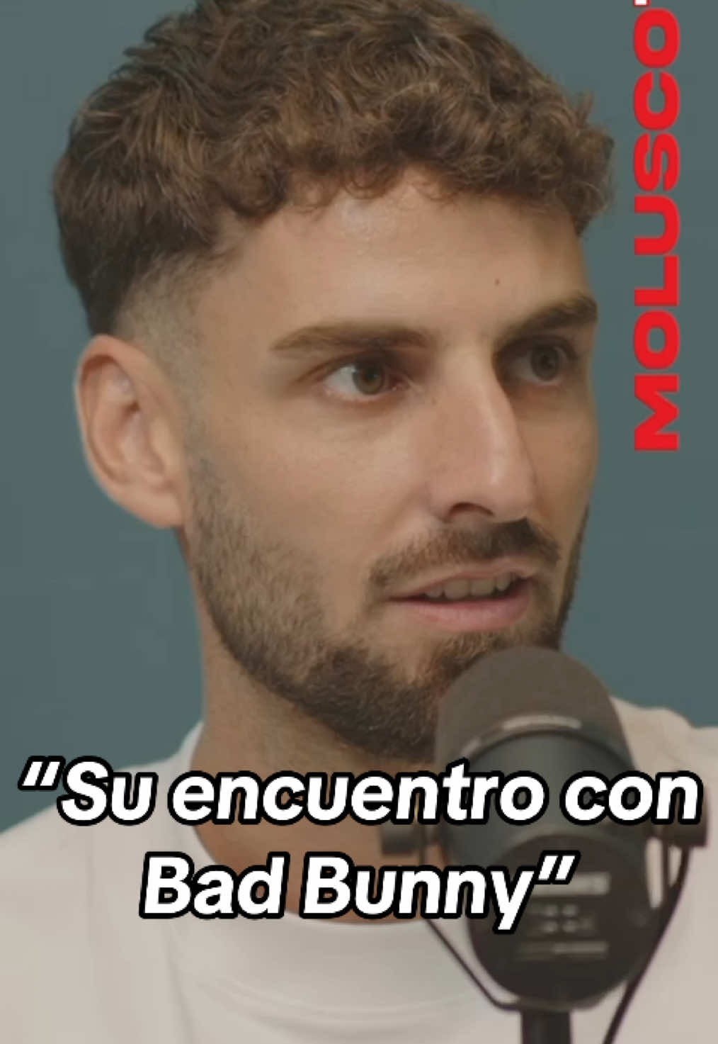 @Jesús Rivas cuenta cómo fue su encuentro con Bad Bunny.  Podcast arriba en YT #moluscotv #yosoymolusco #podcast 