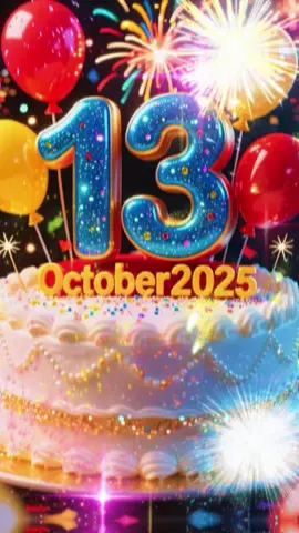 #CapCut Birthday Template 13 October 2025 #birthday #happybirthdaytoyou #happybirthday #hbd 