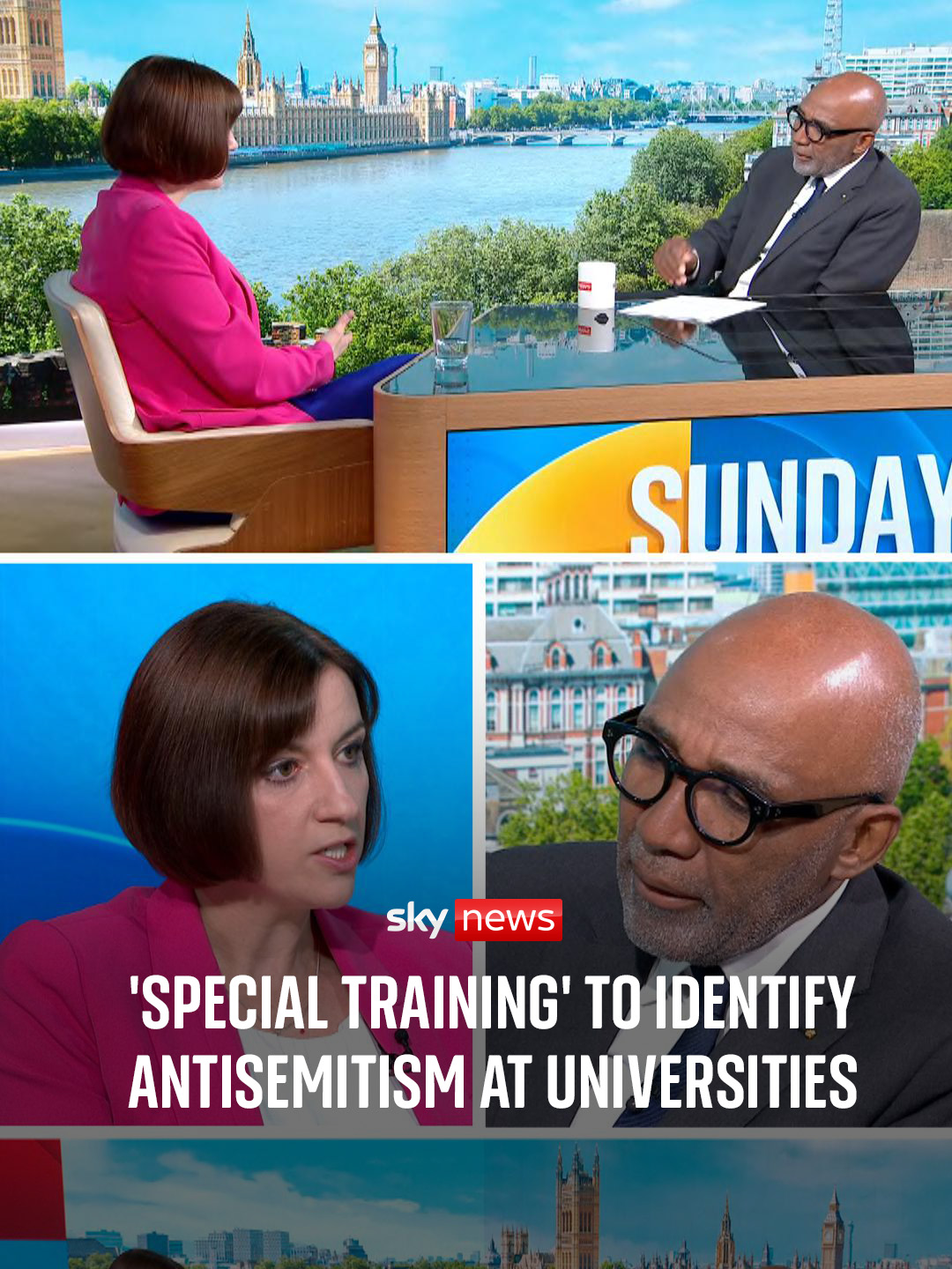 Bridget Phillipson says there will be 'special training' to identify antisemitism at UK universities. The training is part of a £7m package to tackle antisemitism on UK campuses, while ensuring free speech.  #SkyNews #UK #Antisemitism
