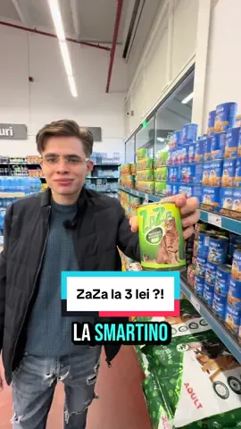 Mancare de pisici ZaZa la 3.09 lei, numai la smartino, hai si cumpara si ti zaza de la noi #smartinoshop #smartino #snagov #fyp 