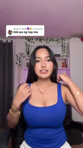 Replying to @Belle😈😇 only here lng sa basket na yan #top #tanktop #sando #doublelinedtop #fypp 