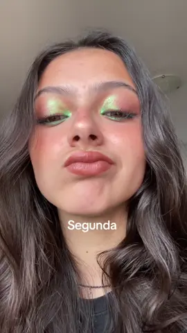 Maquiagens da semana 🎀🎀🎀 Qual o seu dia favorito? (o meu foi sexta)🩵 #makeupinspo #sabrinacarpenter #browneyesmakeup #contentcreator 