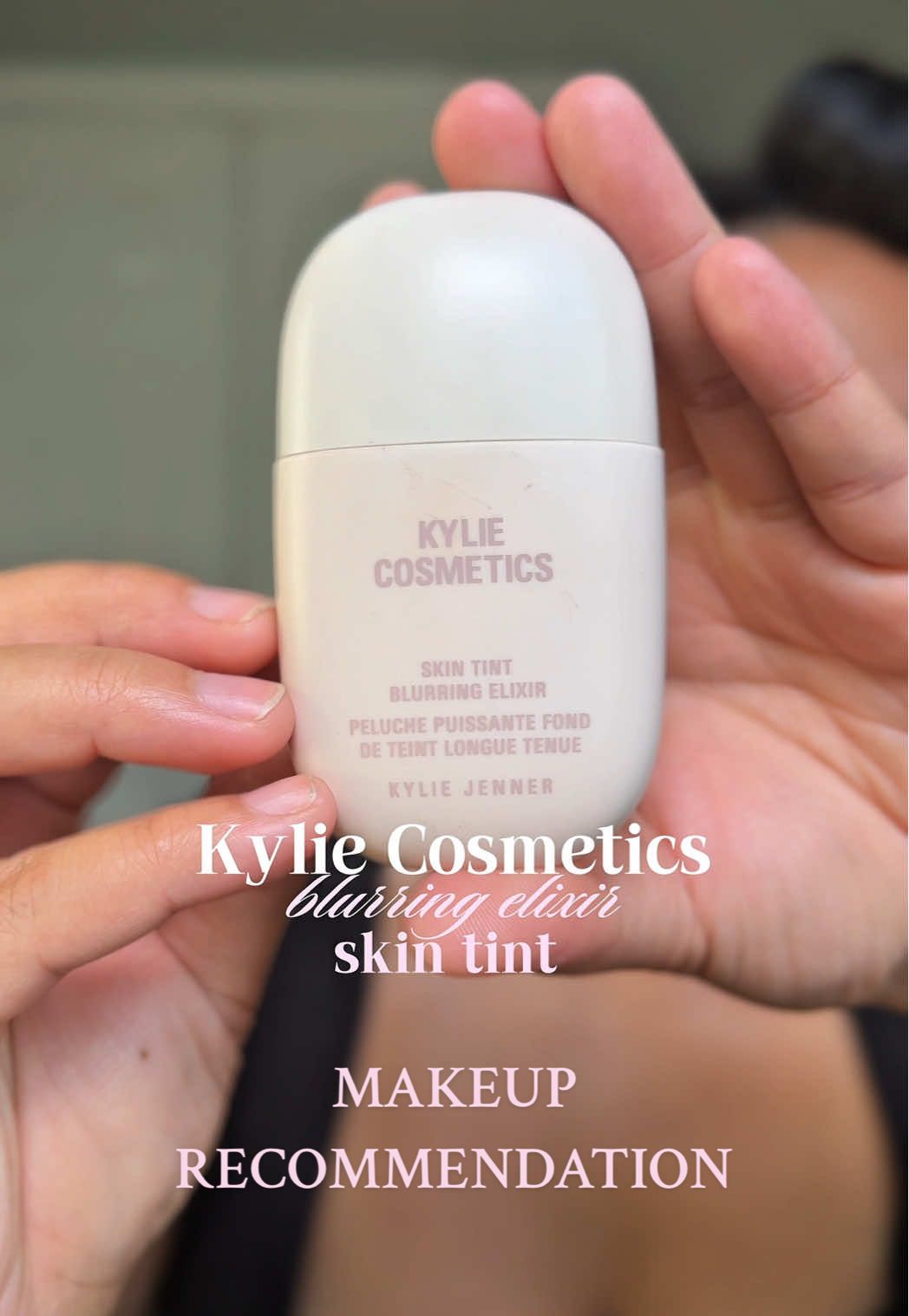 Truly has been my favorite skin tint since I picked it up months ago and haven’t stopped wearing ever since!  @Kylie Cosmetics blurring elixir skin tint is so blurring, lightweight and easy to build and covers my redness + my period breakouts and acne when my skin acts out #makeup #musthaves #recommendations #beauty #glowyskin 