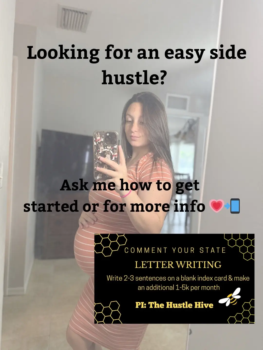 Ready to start that side hustle? #sidehustlesformoms #letterwriting #sidehustle #sahmsoftiktok #lettersidehustle 