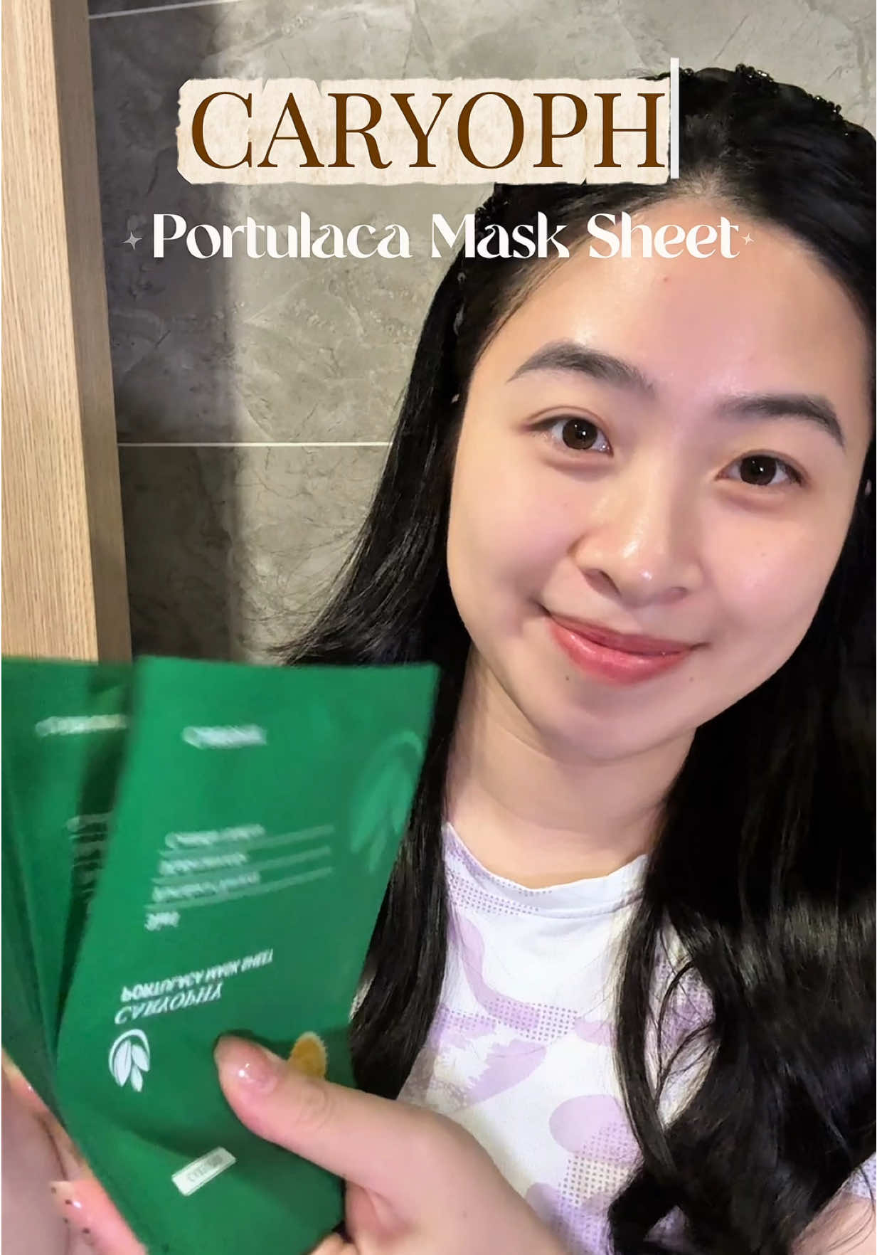 Mặt nạ phục hồi Caryophy #mask #maskcaryophy #caryophy 