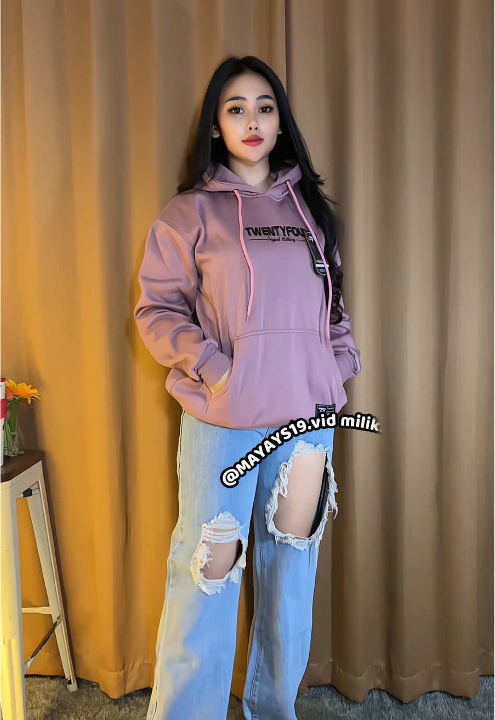 Hoodie tebel full bordir ✨ #hoodie 