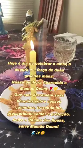 Ora iê iê o Mamãe Oxum  #oxum #mamaeoxum #nossasenhoradeaparecida #12deoutubro #mae 