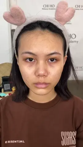 #makeup #makeuptpvinh biến hình cho da khuyết điểm 