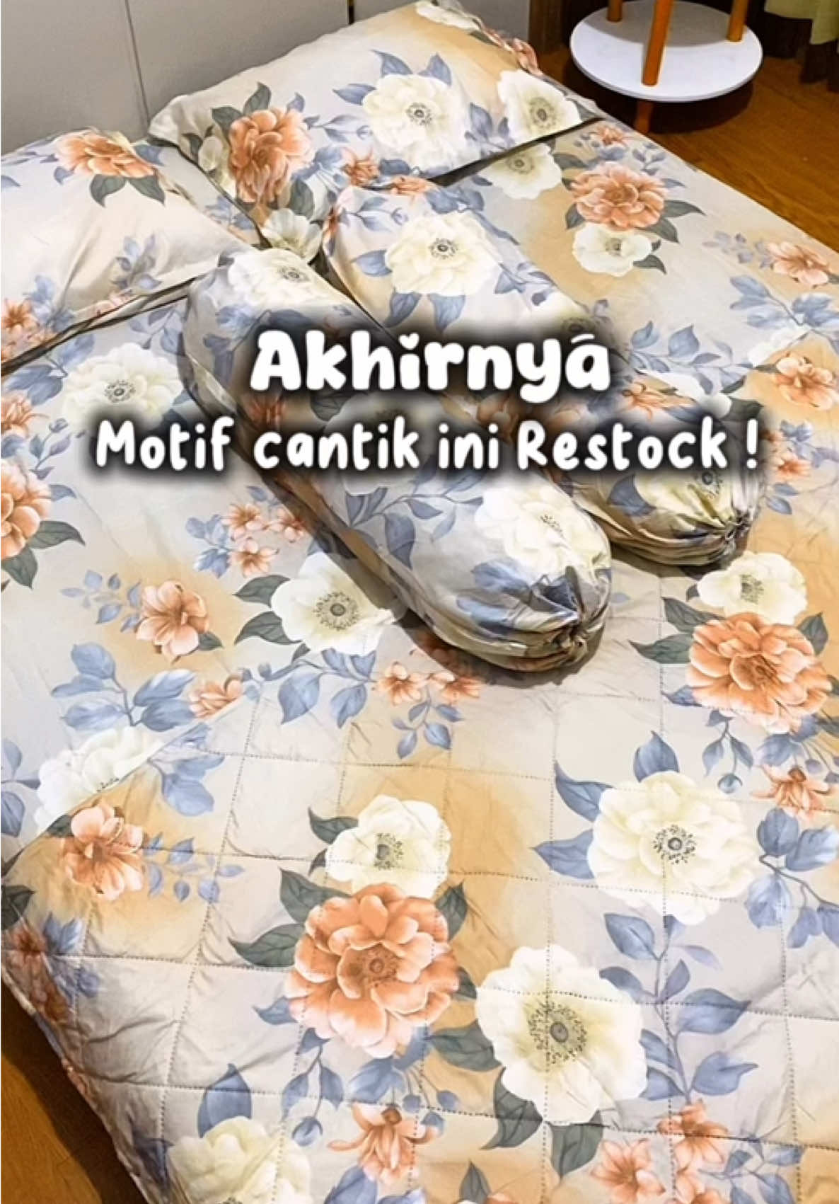 Kode motif cantik ini akhirnya restock,1 set harga murah tapi kualitas nya udah bagus banget. Yuk klik keranjang ! #fyp #setsepreibedcovermurah #setseprei #setsepreibedcover 