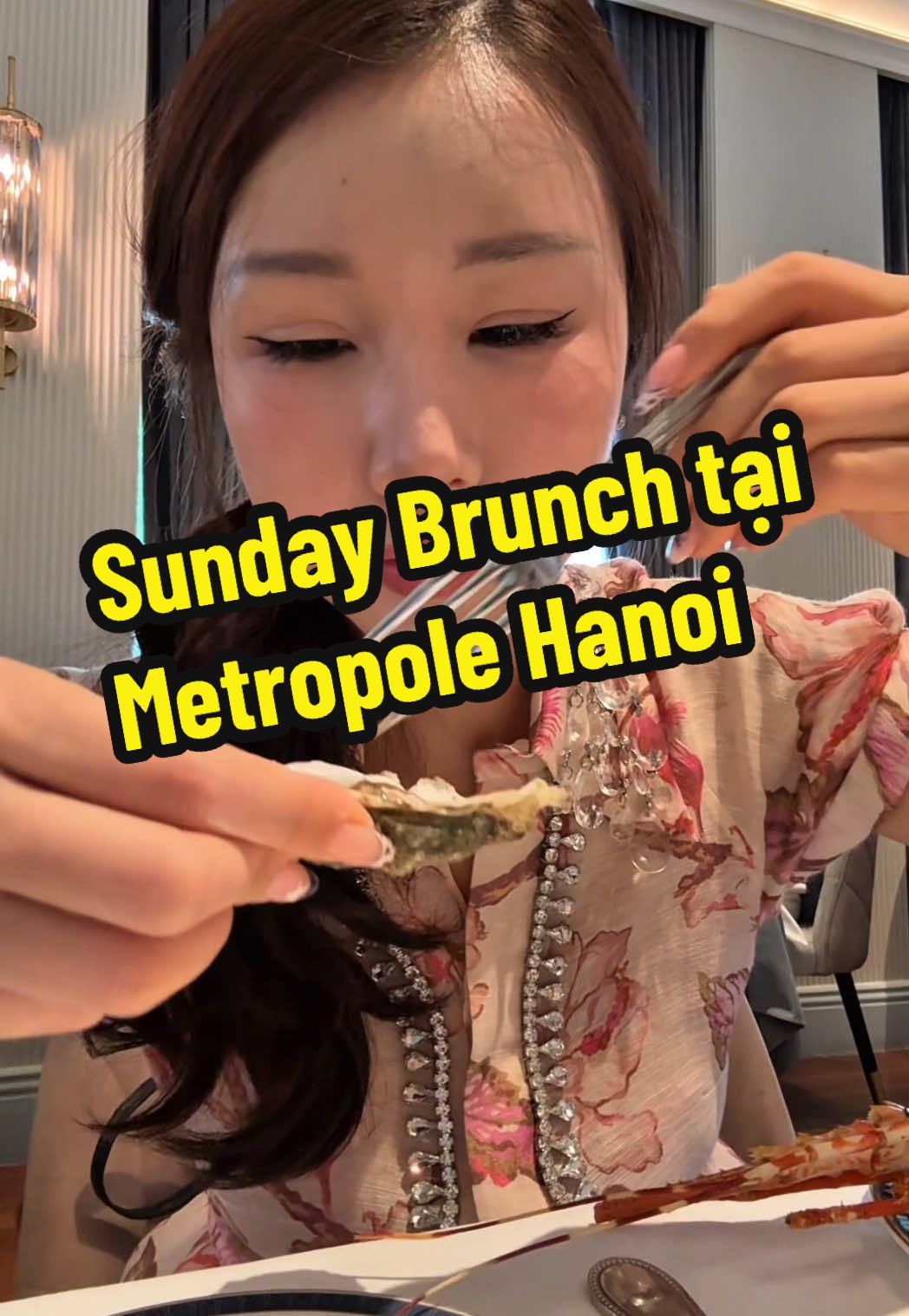 #CapCut #SundayBrunch #BuffetHảiSản #BrunchSangChảnh #LeBeaulieu #SofitelLegendMetropoleHanoi#FoodTokVietnam