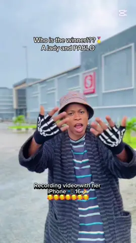 Who is the winner !!??🥇 😃😃 #problem #competition #ladies #pablo #hypemanvic @Samskid 💀 