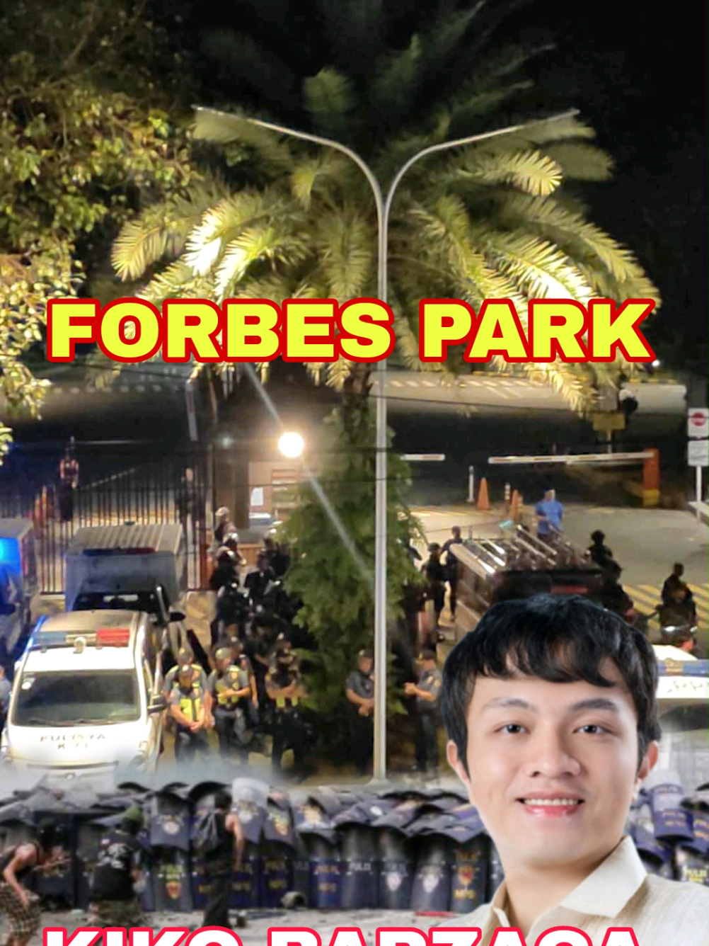 Forbes Park Makita papasukin na no Cong. Kiko Barzaga #kikobarzaga 