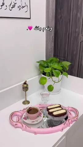 ونعم بالله 🩷. #قهوة_المساء #قهوتي☕مزاجي☕ #فنجان_قهوة #اكسبلورexplore #نباتات 