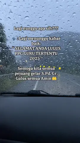 Lagi menunggu pengumuman PPG guru tertentu #ppgdaljab #bismillah #fyppppppppppppppppppppppp 