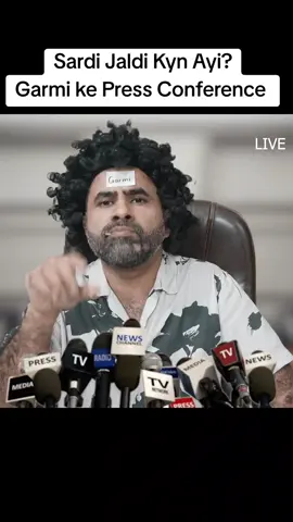 Garmi ke Press Conference 
