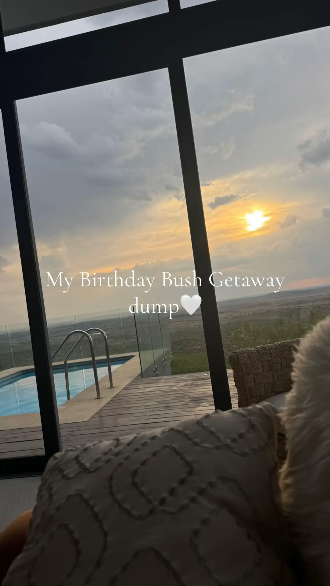 Part2| What a wholesome weekend 🤍 I most certainly enjoyed my birthday, just resting and taking every moment in. #gallery #traveltiktok #birthday #bushgetaway #tiktoksouthafrica 